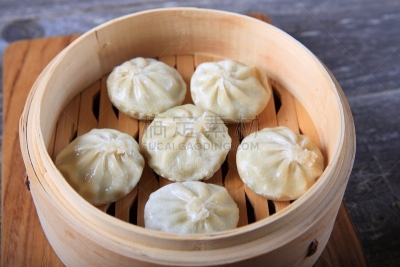 蒸锅,饺子,宝鸡,毛绒绒,填塞料,韩国,充满的,蒸菜,面粉,点心