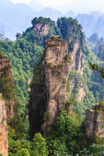 湖南省,岩石山,潘多拉,张家界,自然,垂直画幅,悬崖,地质学,户外,山
