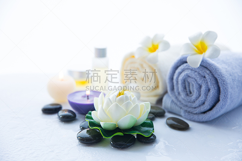 spa美容,健康水疗,仅一朵花,睡莲,替代疗法,百合花,毛巾,禅宗,宁静,平衡
