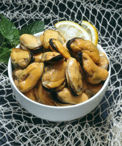 贻贝,垂直画幅,饮食,奶制品,法式食品,海产,特写,地中海美食,影棚拍摄,甲壳动物