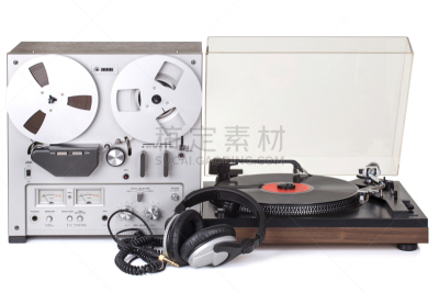 磁带录音机,钟针,进行中,留声机的拾音臂,盒式录音带,量表,水平画幅,银色,噪声,古老的