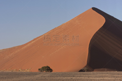 苏丝斯黎,沙丘,阴影,日光,纳米布沙海,纳米布沙漠,自然,水平画幅,地形,沙子