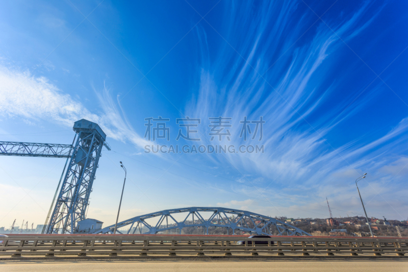 都市风景,便利朗角,悉尼港桥,悉尼港湾,新斯科舍,水,天空,水平画幅,无人,海港