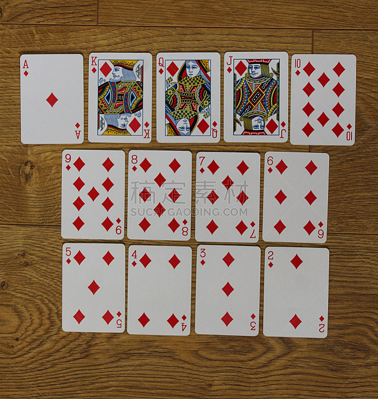 钻石形,扑克,彩色图片,纸牌,木制,两个人,背景聚焦,简单,设计,布置