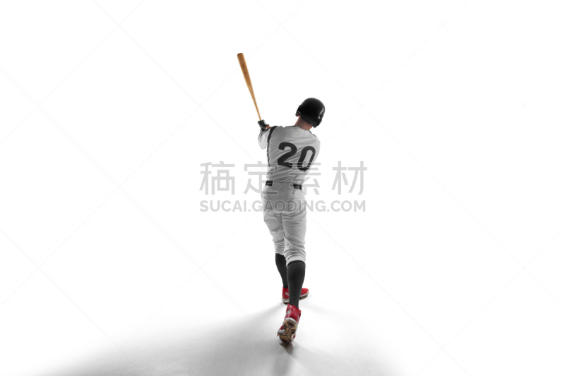 棒球,分离着色,人,白色背景,球,棒球队,背景分离,运动,乌克兰,图像