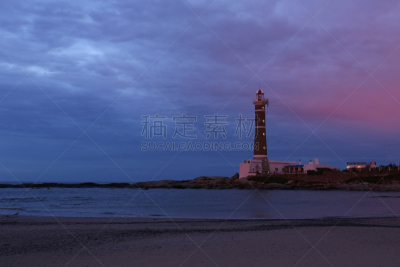 punta del este,乌拉圭,灯塔楼,大西洋,海岸线,被侵蚀的,水,天空,拉美人和西班牙裔人,气候