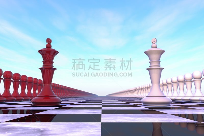 国际象棋,云,红色,概念,背景,天空,白色