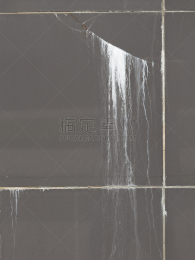 灰色,砖地,堰,饮水喷泉,垂直画幅,正面视角,水,风化的,墙,瀑布