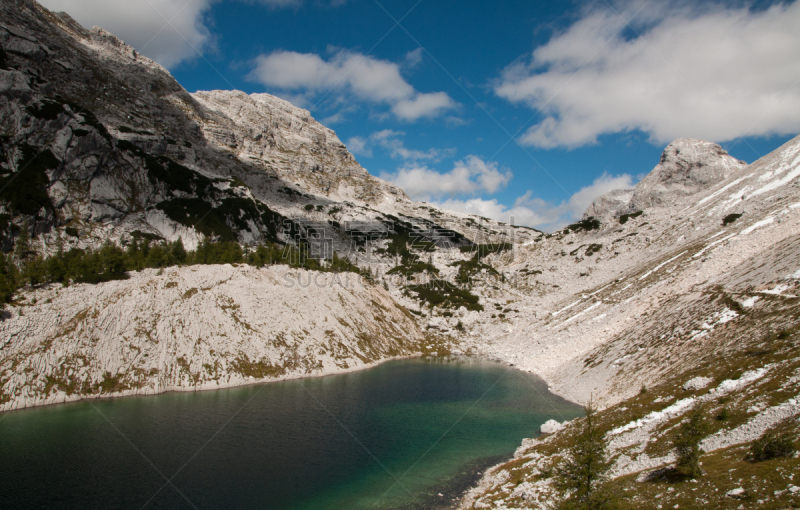 地形,欧洲,斯洛文尼亚,julian alps,风景,特里格拉夫国家公园,天空,水平画幅,蓝色,原野