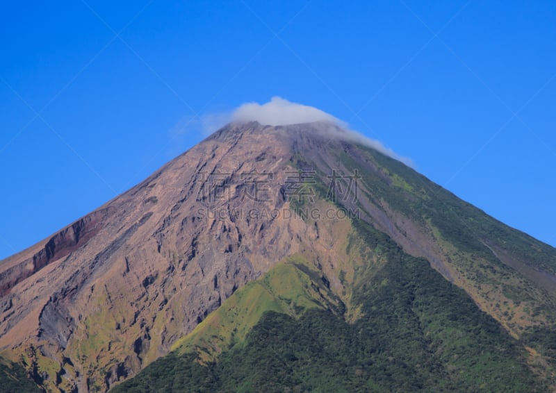 康塞普西翁,尼加拉瓜,艾琳火山,自然,水平画幅,山,地质学,无人,户外,雨林