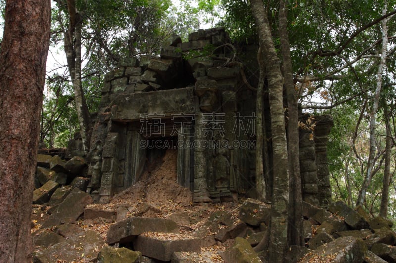 柬埔寨,吴哥,崩密列,自然,灵性,水平画幅,建筑,麦克尔·希恩,旅行者,僧院