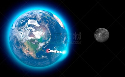 教会,三维图形,土星5,太空,月球,月亮,数字11,周年纪念,地球,起飞