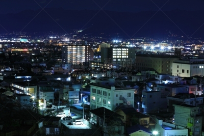 夜晚,山梨县,办公室