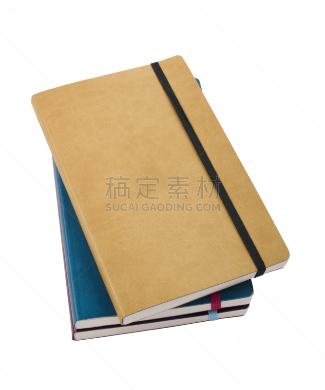 笔记本,背景分离,留言板,地址本,练习本,手册,垂直画幅,留白,办公用品,精装书