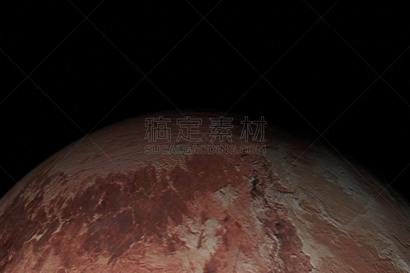 鸟神星,矮行星,旅途,空间探索,柯伊伯带,行星,三维图形,科学,太阳系,未来