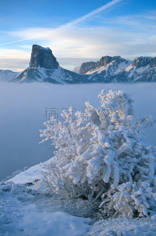 艾吉耶山,超轻型飞机,乐艾古雅山,the vercors,垂直画幅,雪,无人,早晨,岩层,户外