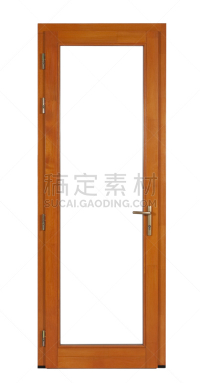 木制,门,分离着色,垂直画幅,无人,门板,正门,关闭的,背景分离,一个物体