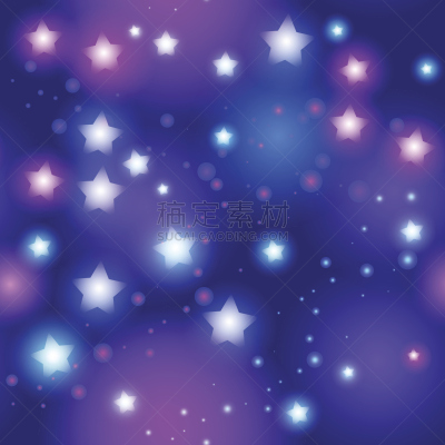 四方连续纹样,矢量,抽象,黑色背景,星星,荧光,化学元素周期表,安逸,有序,部分