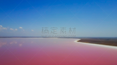 粉色,盐湖县,全景,美术工艺,彩色背景,云,克里米亚,自然美,海岸线,托雷维耶哈