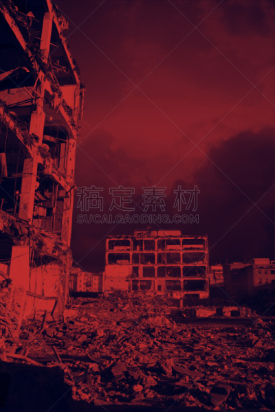 建筑外部,垂直画幅,环境损害,拆毁的,户外,石材,宽的,汽车部件,全景