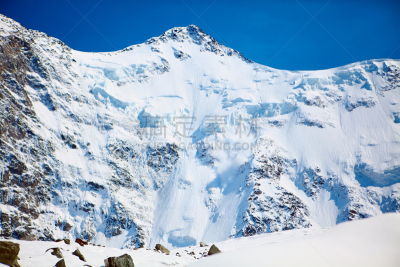 雪山,山脉,道拉吉利峰,水平画幅,山,无人,喜马拉雅山脉,户外,高处,冬天