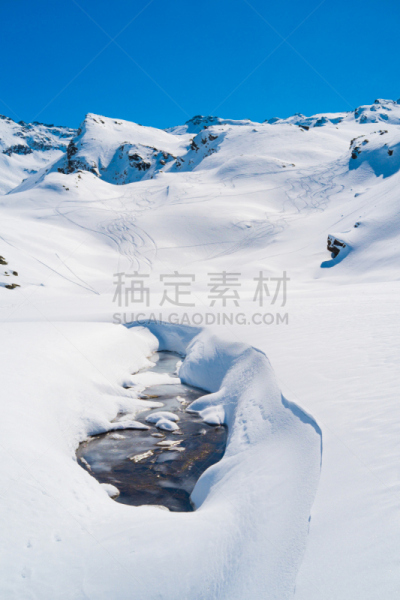 冬天,阿尔卑斯山脉,垂直画幅,度假胜地,雪,无人,滑雪坡,户外,三个村落,圣马丁的美丽城