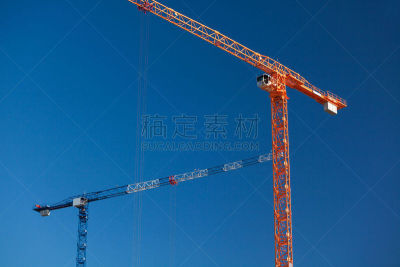 起重机,叶卡捷林堡,天空,重的,水平画幅,无人,海港,户外,交通方式,都市风景