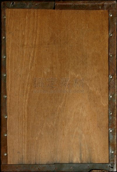 木制,茶叶箱,背景,过时的,木材,边框,盒子,钉子,图钉,金属