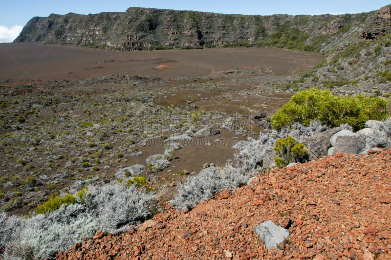 留尼汪（法属）,洛杉矶县,弗尔乃斯火山,自然,太空,法国海外领土,水平画幅,沙子,岩石,马斯克林群岛