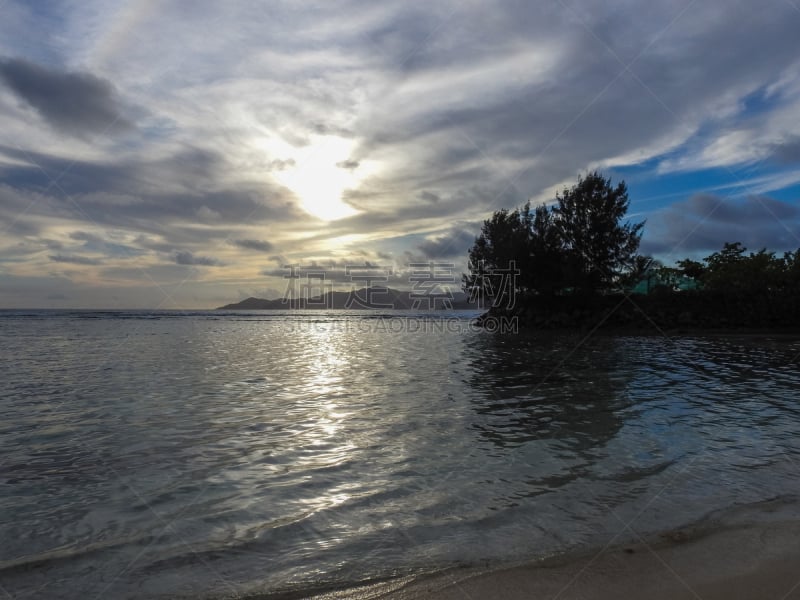 Sunset at Seychelles