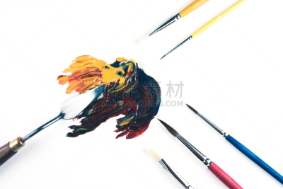 笔触,白色背景,绘画插图,艺术家,纹理效果,21世纪,画笔,明亮,白色