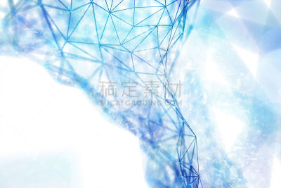 球体,技术,线条,神经系统,大量物体,三角形,蓝色,式样,人造的,概念