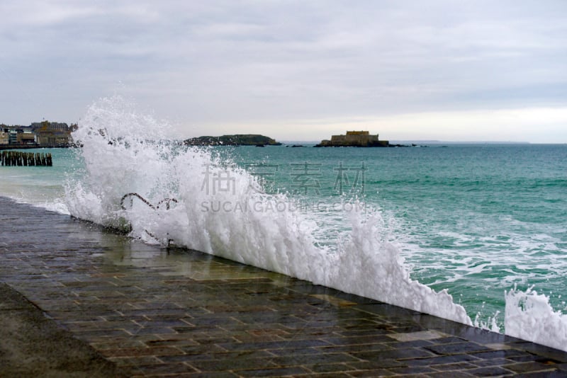 波浪,水下,纹理效果,清新,法国,风,环境,自然神力,海浪,暴风雨