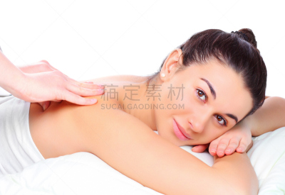 青年女人,自然美,美,颈,水平画幅,美人,白人,白色,满意