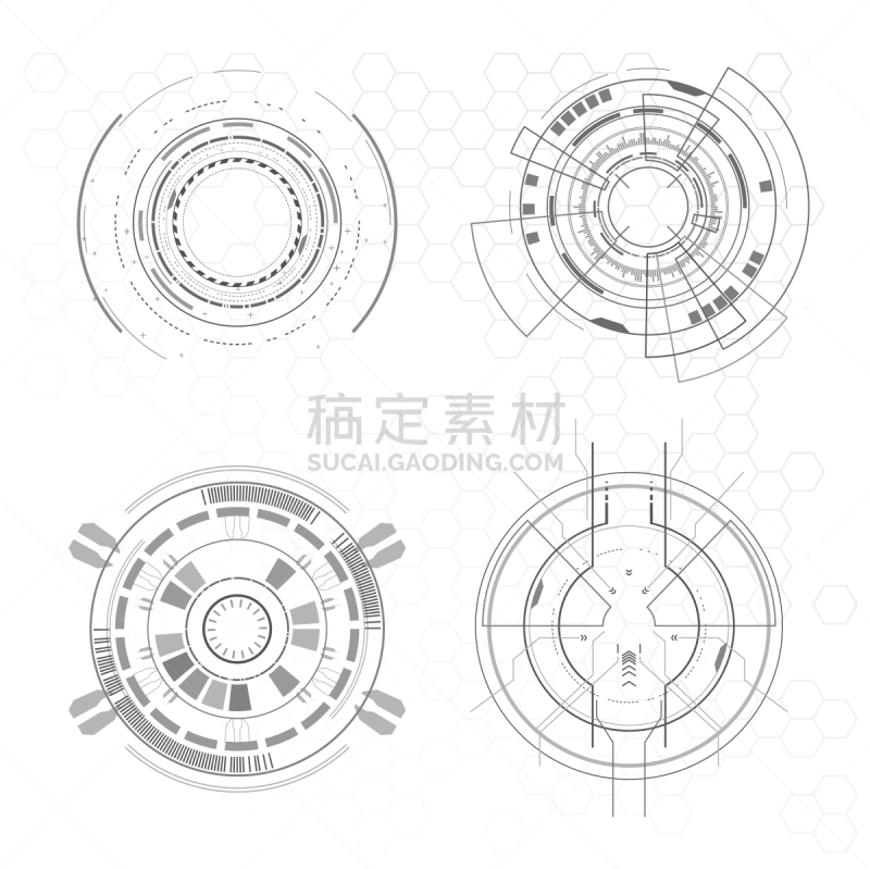 未来,化学元素周期表,准星,雷达,数字取景器,太空船,全息图,高处,计算机图形学,电子行业