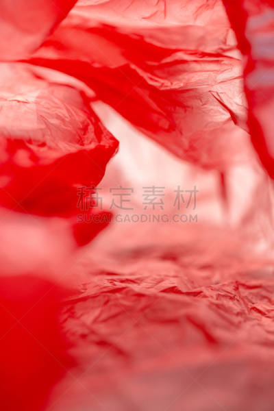 抽象,塑胶,红色背景,活力,满画幅,塑料袋,里面,垂直画幅,垃圾,保持通畅