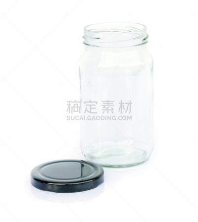 玻璃,容器,垂直画幅,空白的,留白,形状,无人,铝,纯净,背景分离