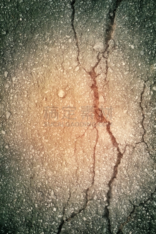 破碎的,在活动中,自然,垂直画幅,无人,路,抽象,特写,粗糙的
