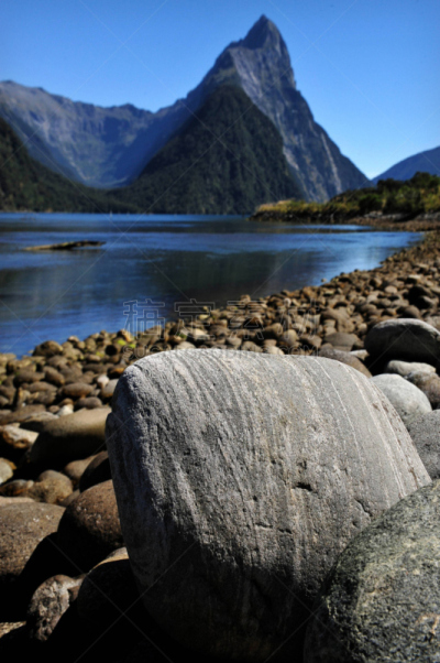 新西兰,峡湾,自然,垂直画幅,野生动物,milford track,无人,蓝色,户外,迈特峰
