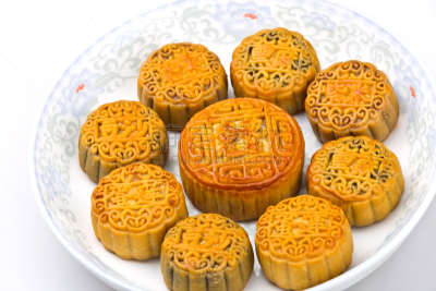 月饼,食品,传统,中秋节,褐色,水平画幅,乳酪蛋糕,月亮,蛋糕,烘焙糕点