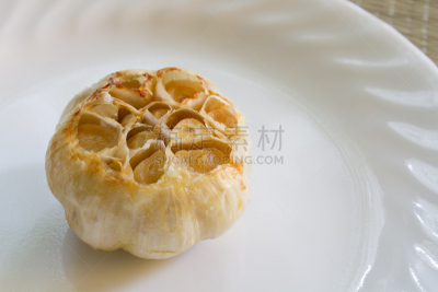 烤的,大蒜,天空,蒜头,水平画幅,绿色,秋天,无人,蓝色,有机食品