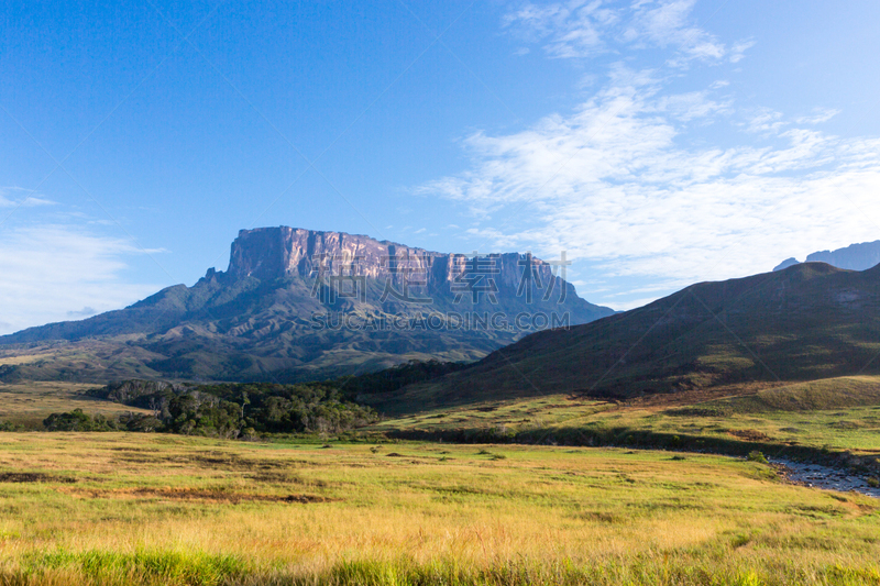 罗赖马山,平顶山区,平顶山,罗赖马州,委内瑞拉,canaima,南美,水平画幅,无人,户外