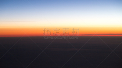 飞机,摄像机拍摄角度,思盖顿,哈萨克斯坦,两翼昆虫,红色,在上面,风景,图像,日落林荫大道