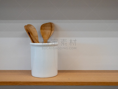 架子,木制,刮刀,厨房器具,器材箱,餐具,水平画幅,无人,木匙,容器