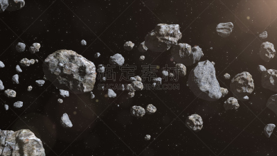 陨石,太空,暗色,幻想,天文学,背景,块状,绘画插图,三维图形,特写