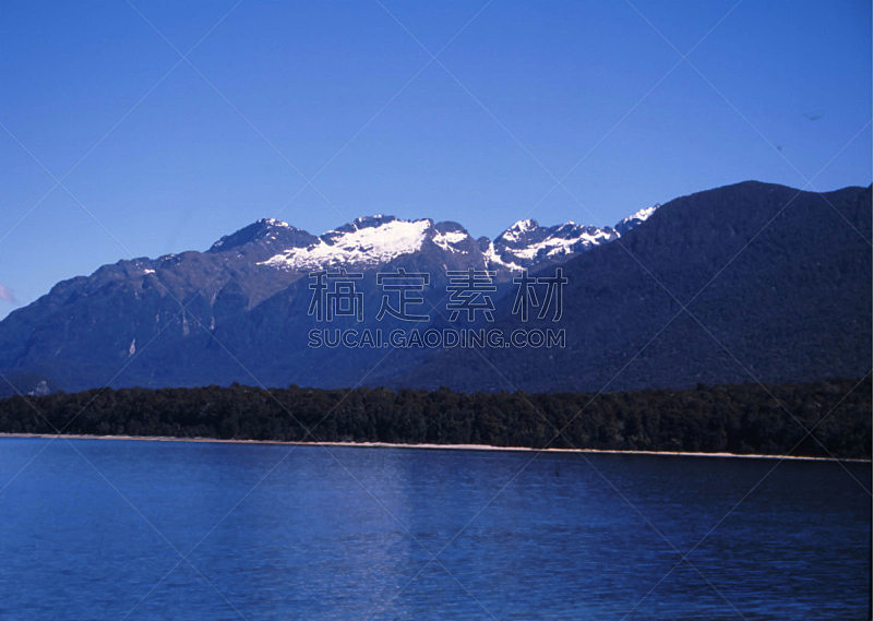 新西兰,西兰岛,水平画幅,雪,无人,2015年,风景,户外,湖,摄影