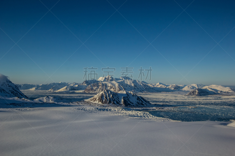 斯匹兹卑尔根,北极,泉,南,水,天空,气候,东部南极洲,雪,野外动物