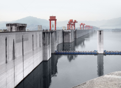 长江三峡,中国,船程,湖北省,水闸,海上建筑,长江,水电站,水力发电,水平画幅