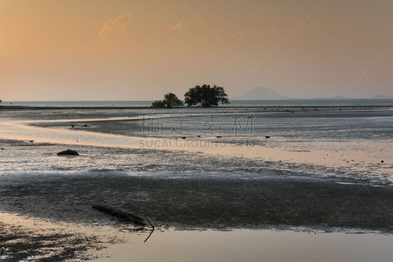 沼泽,海滩,水,天空,沙子,夏天,湖,白色,热带气候,湿地