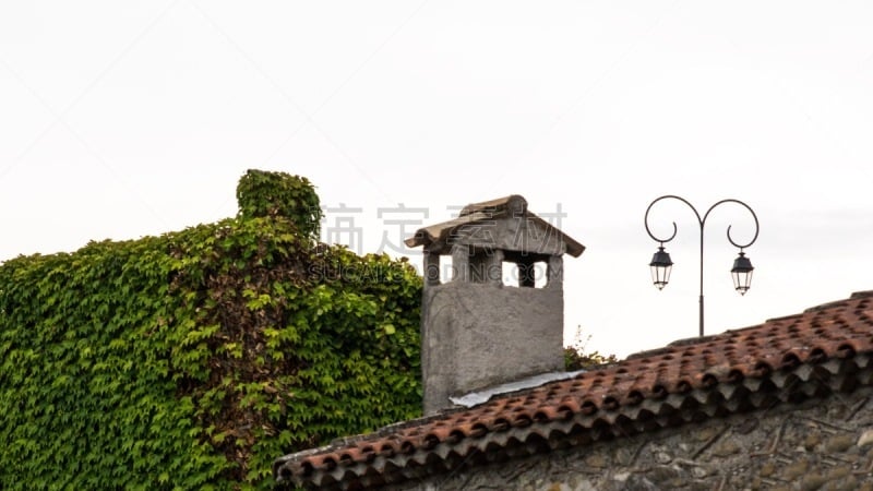 View of the medieval village of Haut-de-Cagnes, situated at the top of the castle hill, is the historical part of the town. Some 650 people chose to live in this ancient quarter (classified historical site since 1948) for the calmness of its village life,